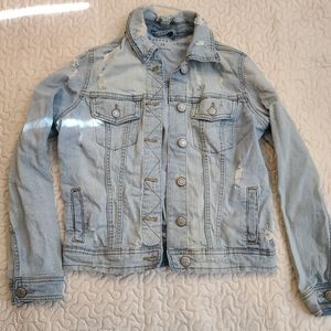 AEROPOSTALE DISTRESSED DENIM JACKET